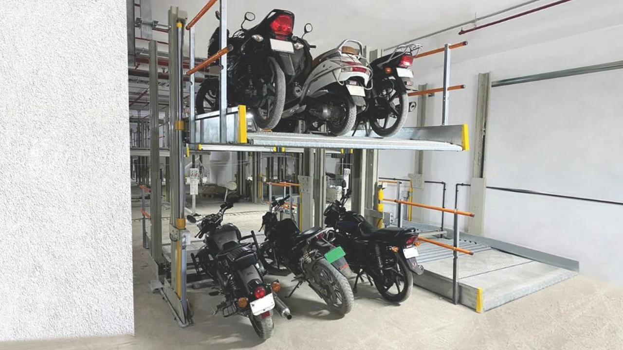 bike rotary parking system mumbai